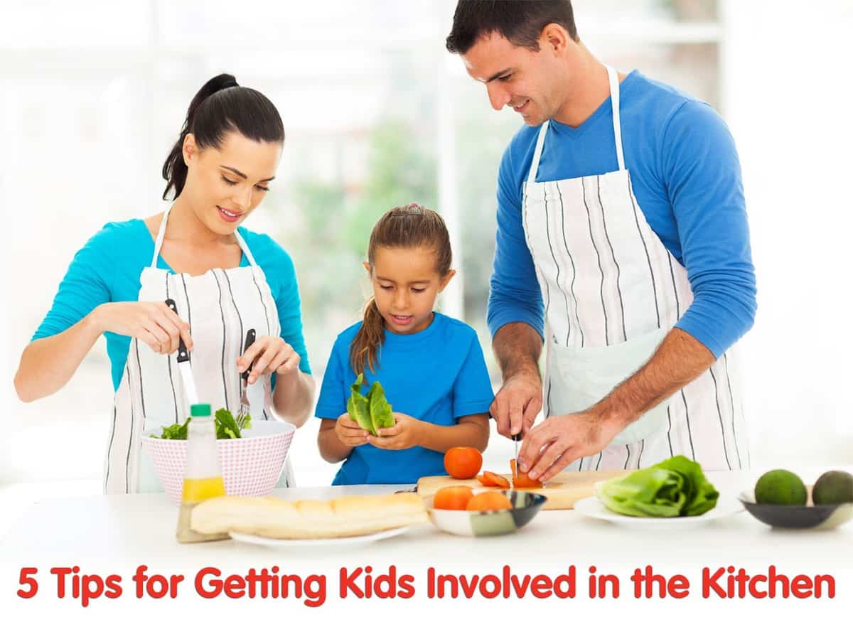 Tips for Getting Kids Involved in the Kitchen