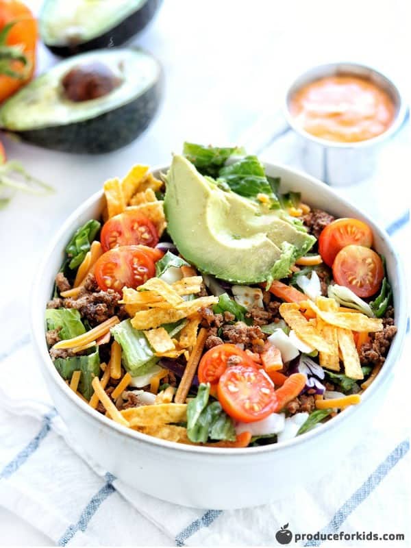 Easy Chopped Taco Salads